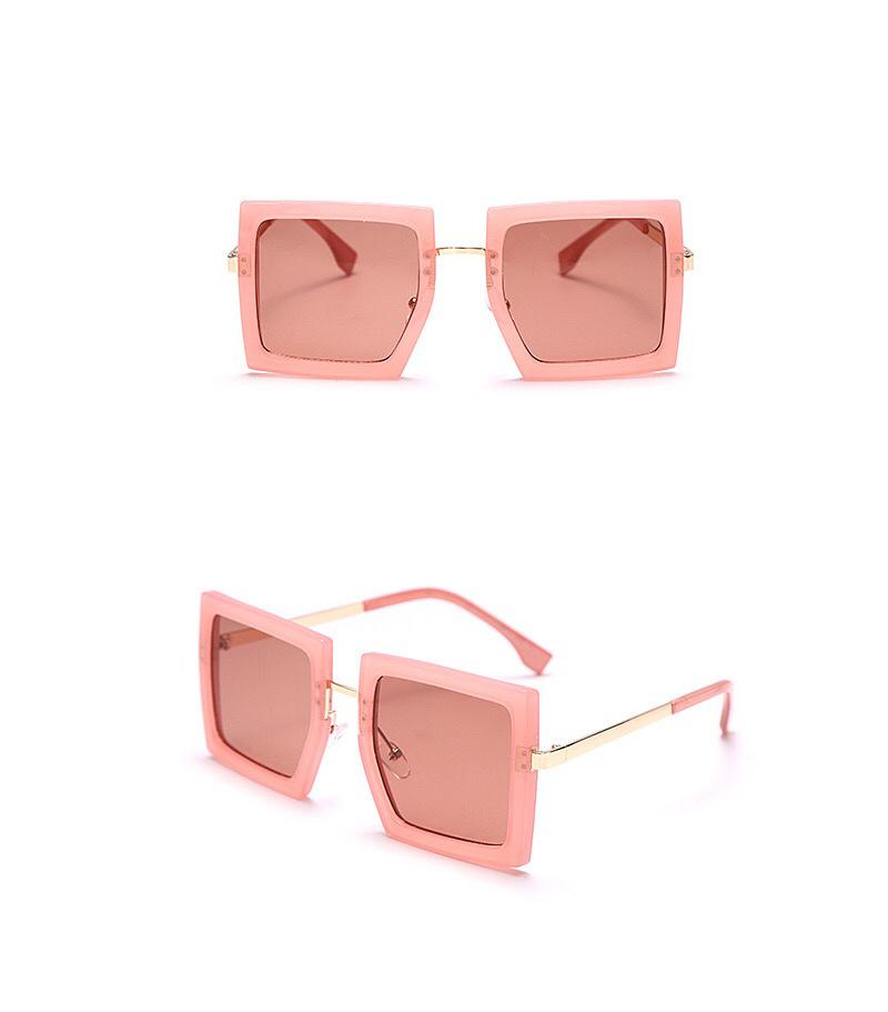 Hot Selling Fashion Square Shape Sunglasses with Polarized Lens