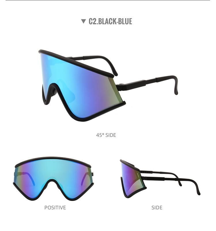 Wholesale 2022 Summer Fashion PC Frame Outdoor Man Polarized Cycling Sun Glasses Sports Sunglasses