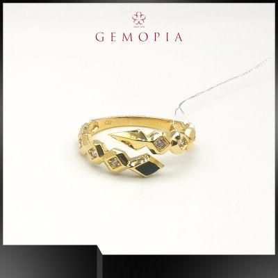 Elegant Jewelry Rings Ladies Gold Finger Ring Design