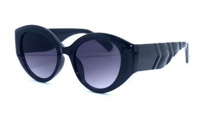 High Fashion Lady Plastic Full Frame Sunglasses