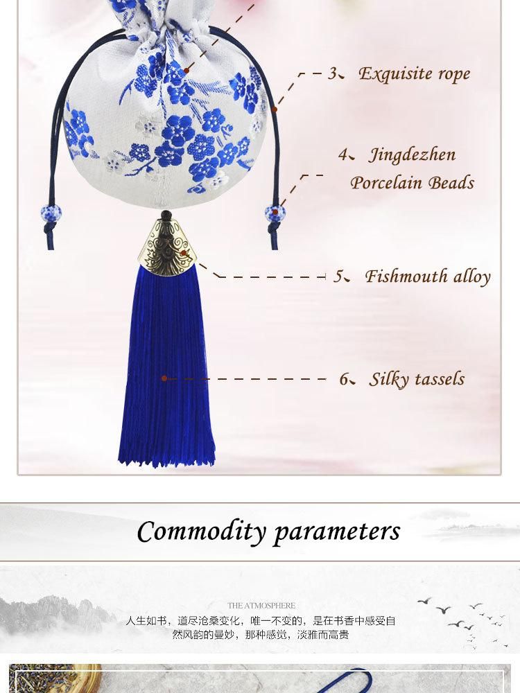 Chinese Sachet Car Hanging Ornaments Hand-Held Tassel Sachet