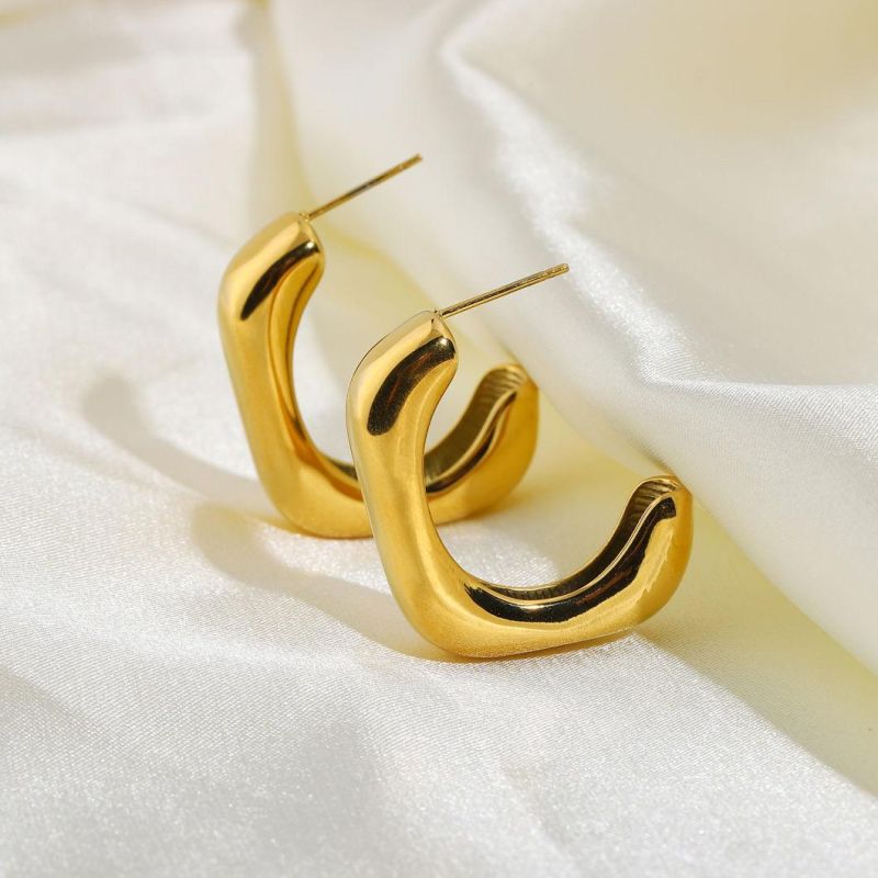 Manufacturer Custom Korean Earring, Fashion Earrings Trend 2021, Earring Stainless Steel