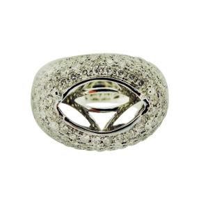 18k High End Diamond Semimount Ring (BLR24)