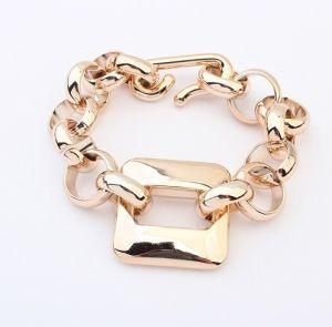 22cm Gold Jewelry Woman Cloth Accessory Chain Bracelet (R077)