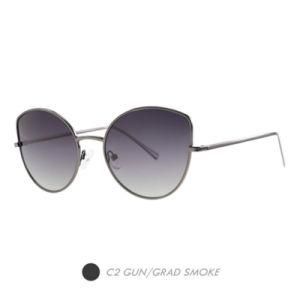New Fashion Metal Sunglasses, Luxury Butterfly Frame M9017-02