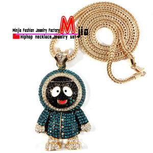 New Fashion Iced out Brick Squad Eskimo Hip Hop Pendant Jewelry (Opq360)