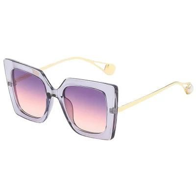 Maysun Fashion Square Sunglasses Plastic Frame Italy Design UV400 Polarized