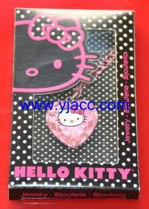 Hello Kitty Children&prime;s Fashion Jewelry with Printed Gem Stone