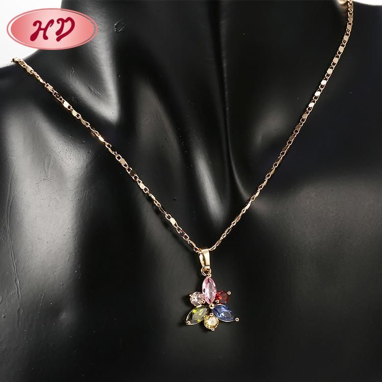 Fashion Women 18K Gold Plated Costume Imitation Bracelet Ring Charm Jewelry with Earring, Pendant, Necklace Sets Jewelry