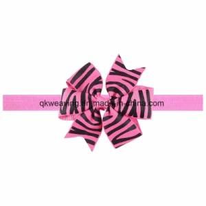 Different Types Printing Bow Brazilian Stretchy Hair Band Elastic