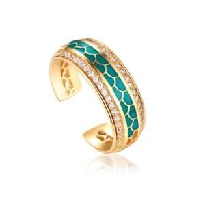 New Hollow out Fashionable Retro Ring Girls Open Ring All-Match Light Luxury Contracted Elegant Temperament Ring