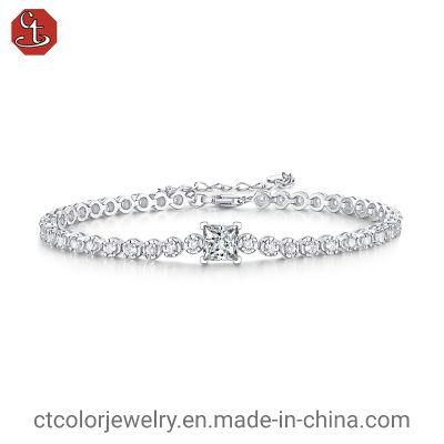 Hot Sale Trendy Wrist Jewelry Moissanite Diamond Bracelet Fashion Jewellery Wholesale