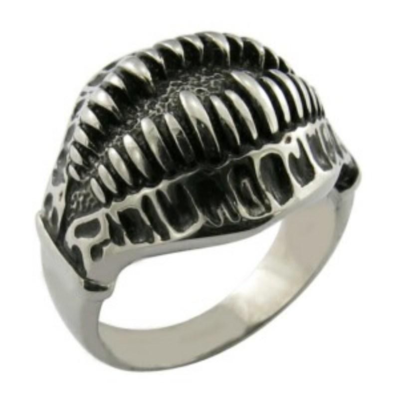 Custom Stainless Steel Skull Biker Rings