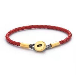 Factory Manufacturer Supply PU Leather Rainbow Multi-Layer Bracelet