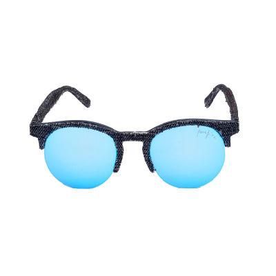 2018 Hot Selling Half Frame Sunglasses with Jeans Cover