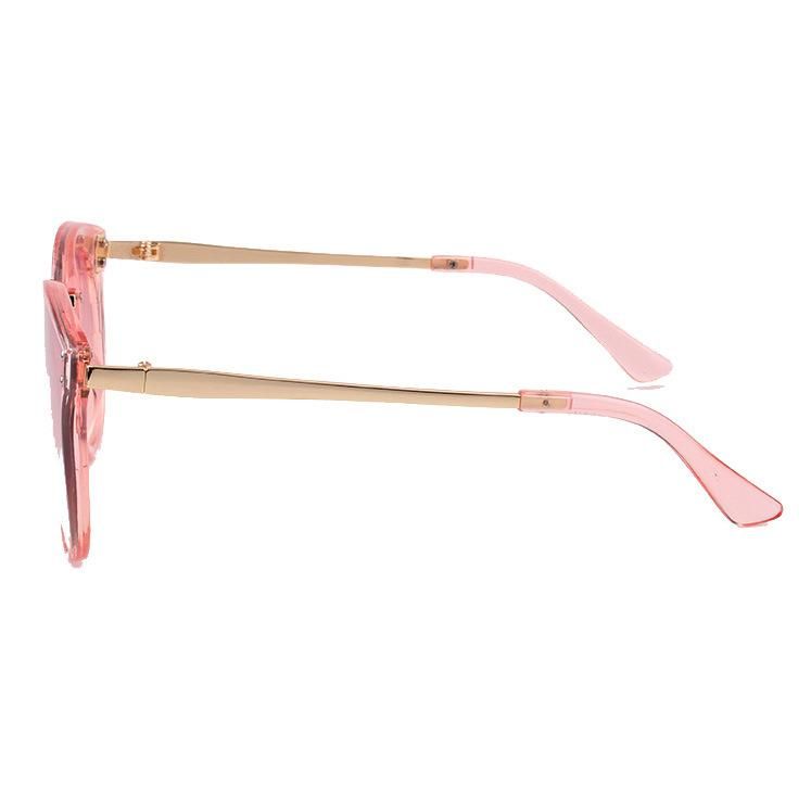 2017 Hot Selling Cat Eye Fashion Sunglasses with Flat Lens
