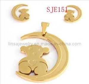 2013 Fashion Gold Plated Stainless Steel Jewelry Set (SJS151)