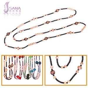 Elegant Crystal Beaded Necklaces Fashion Jewelry (GZ 130603522)