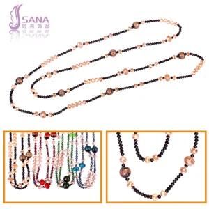 Elegant Crystal Beaded Necklaces Fashion Jewelry (GZ 130603522)