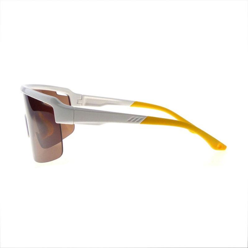 2021 High Quality Adjustable Nose Pad Sunglasses Double Injection Sunglasses for Sports