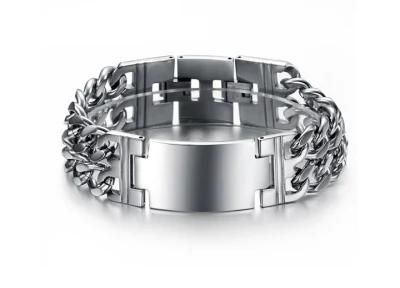 Stainless Steel Jewelry Fashion Male Bracelet