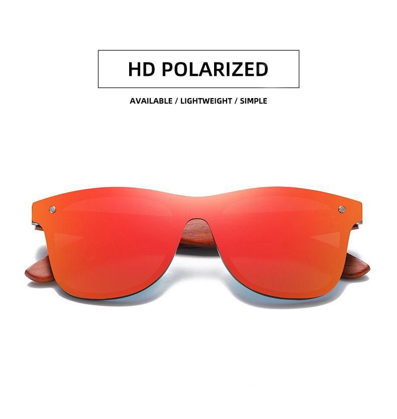 Maysun Fashion Wood Sunglasses with Polarized Lens Sun Glasses