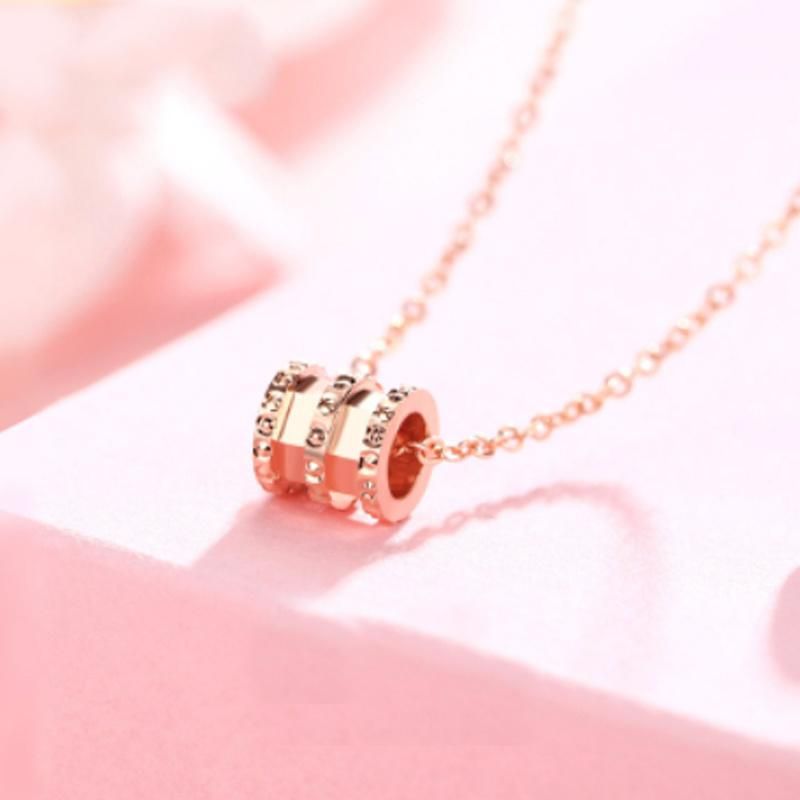 S925 Sterling Silver Plated Copper Small Waist Necklace Mini Design Simple Clavicle Chain