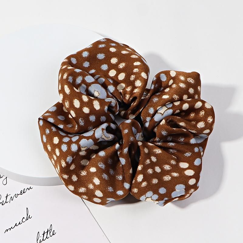 Customized Pattern Retro Fashion Hair Accessories Hair-Ring Elastic Scrunchies Hairbands