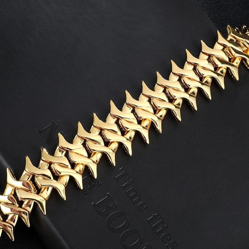 Luxurious Costume Jewelry Copper Necklace for Rapper