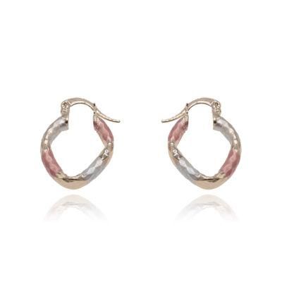 Three-Color Gold-Plated Fashion Ladies Luxury Earrings