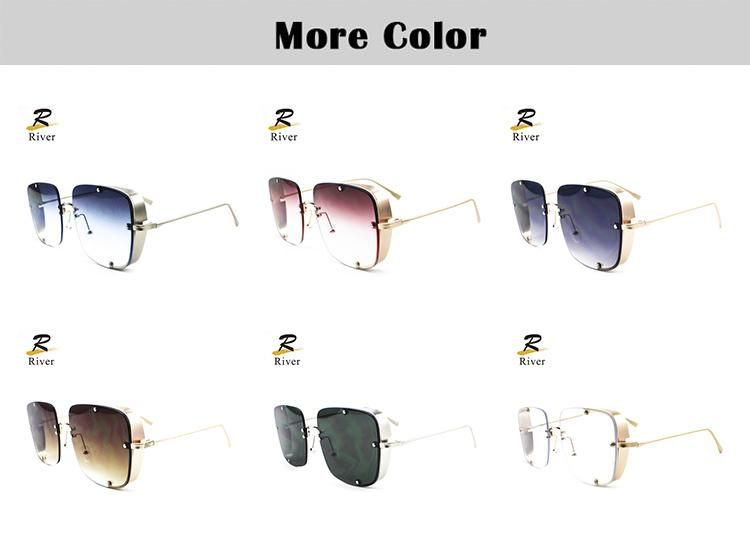 Modern Style Metal Frame Wholesale Women Sunglasses