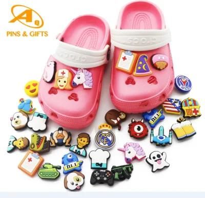 Carabiner Mini Customized New PVC Rubber Shoe Decorations for Crocs Charms