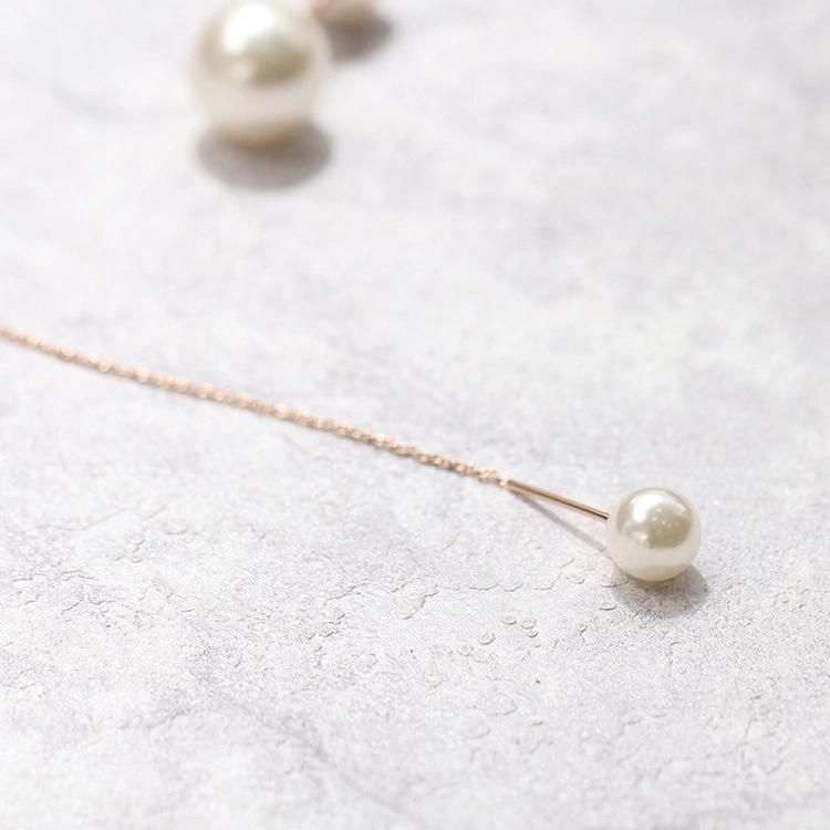 Elegant Big White Imitation Pearl Choker Necklace Clavicle Chain Fashion Necklace for Women Wedding Jewelry Collar 2022 New Dropshipping Wholesale