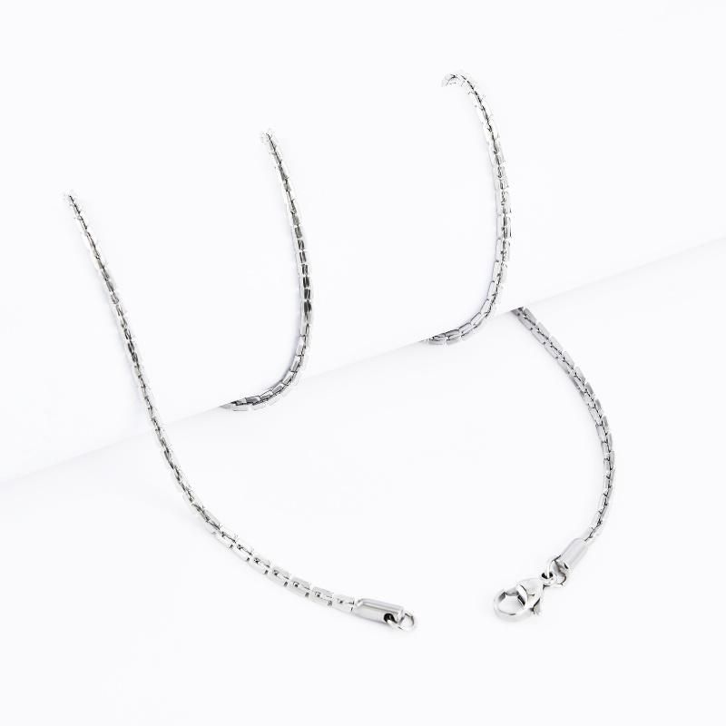 Promotional Gifts Fashion Accessories Jewelry Stainless Steel Boston Chain Ladies Necklace