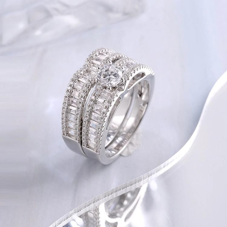Fashion Accessories Luxury Elegant Hip Hop Fashion Jewelry Best Seller Cubic Zirconia Jewellery Trendy 2022 Fine Ring