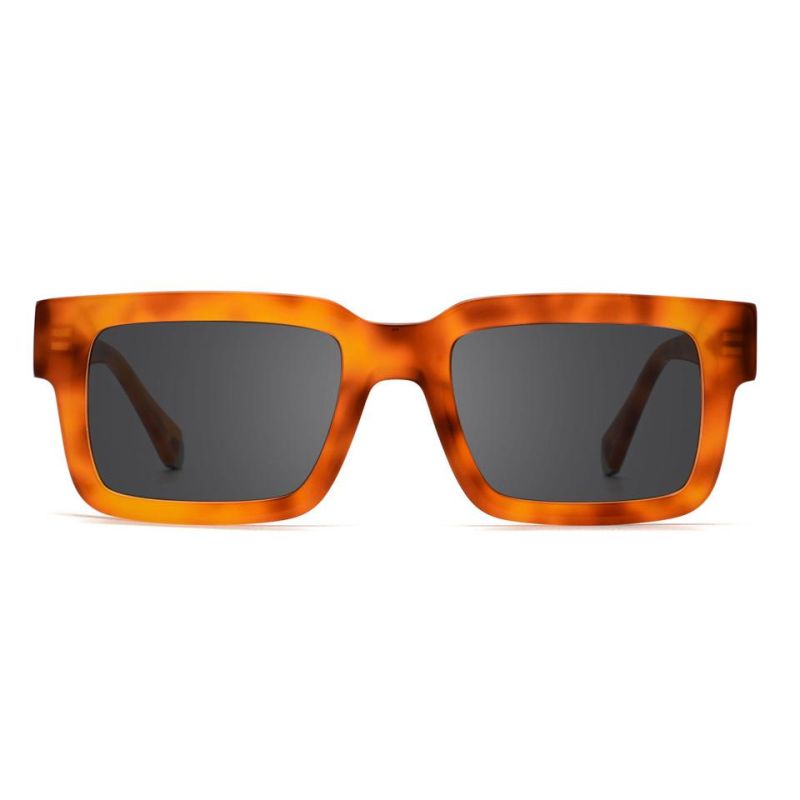 2022 Fashion High Quality Acetate Sunglasses Polarized for Women Men Sunglasses Orange Shade Glasses