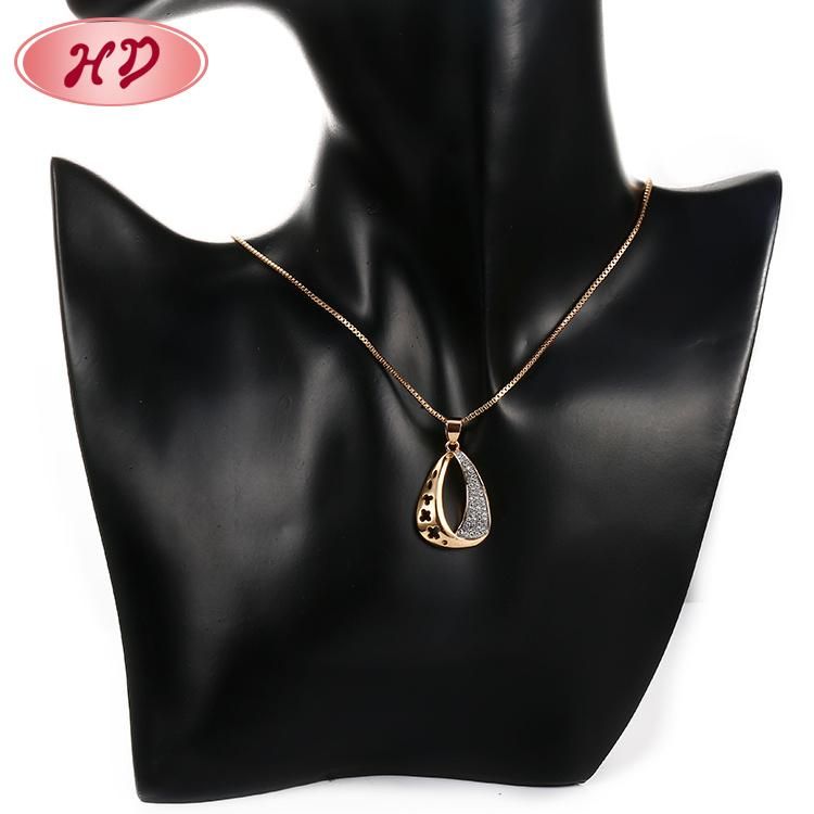 New Fashion Women Jewelry 18K Gold Plated Silver Alloy Chain Sets