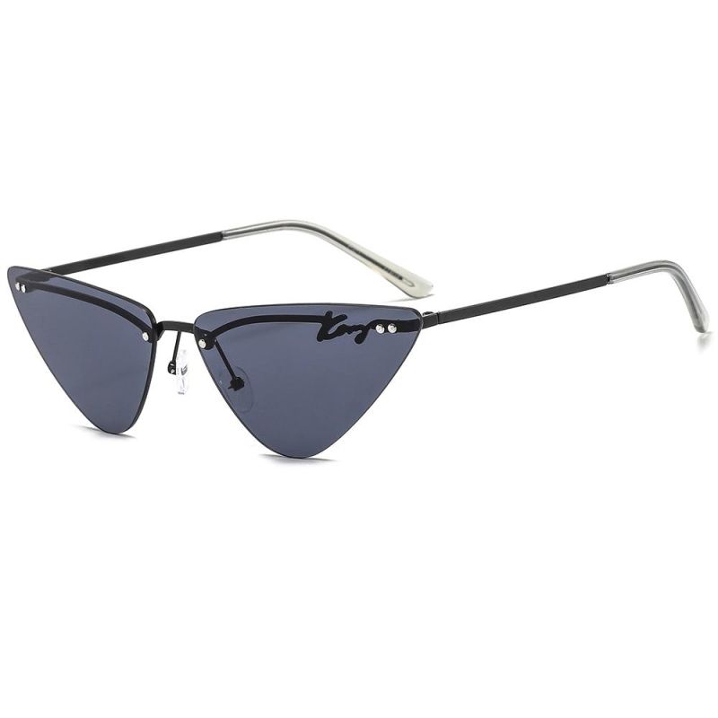 Small Cat Eye Metal Retro Sunglasses