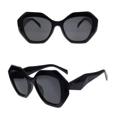 Polygon Crystal Shape Fashion Sunglasses for Women