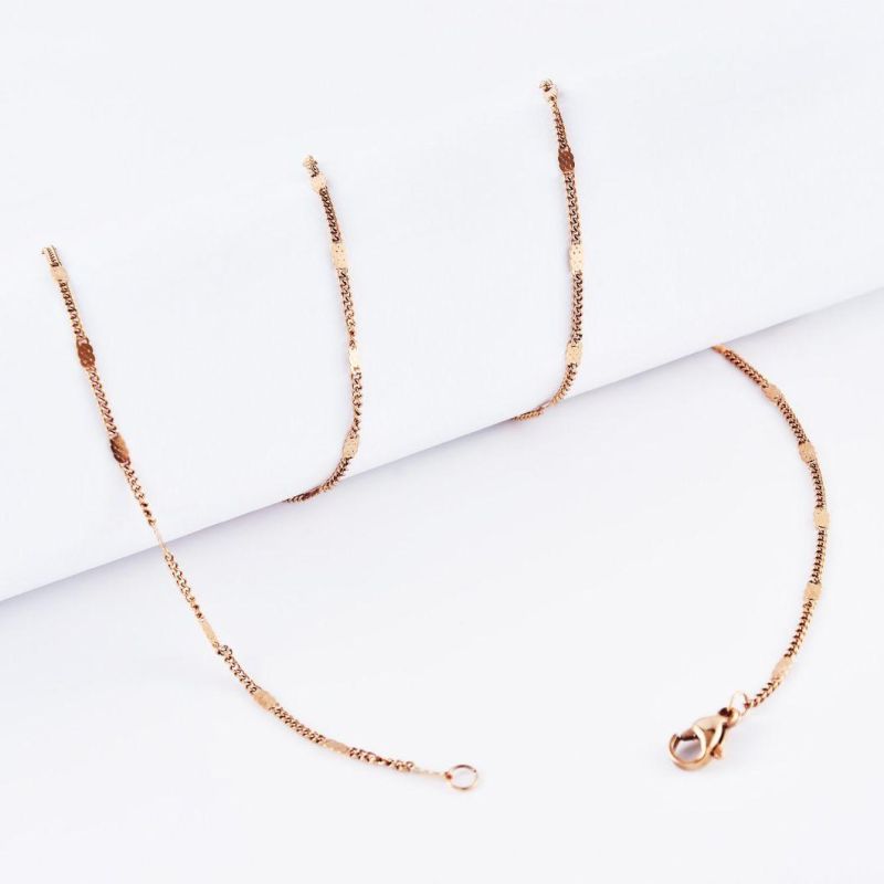Hot Selling Fashion Accessories Costume Jewelry Gold Plated Anklet Bracelet Necklace Jewellery for Lady