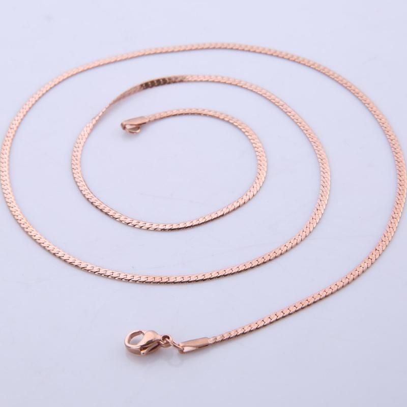 Fashionable Flat Golden Dragon Chain for Jewelry Making Necklace