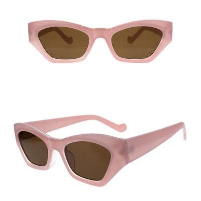 Cat Eye Polygon Crystal Fashion Sunglasses for Women
