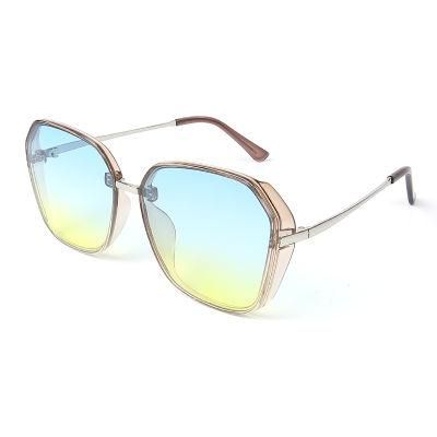 Custom Metal Frame Fashion Colorful Sunglasses Stylish Women Ladies Sunglasses High Quality Sunglasses