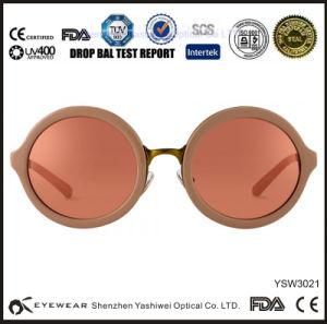 Reflecting Round Sunglass Eyewear Manufacture