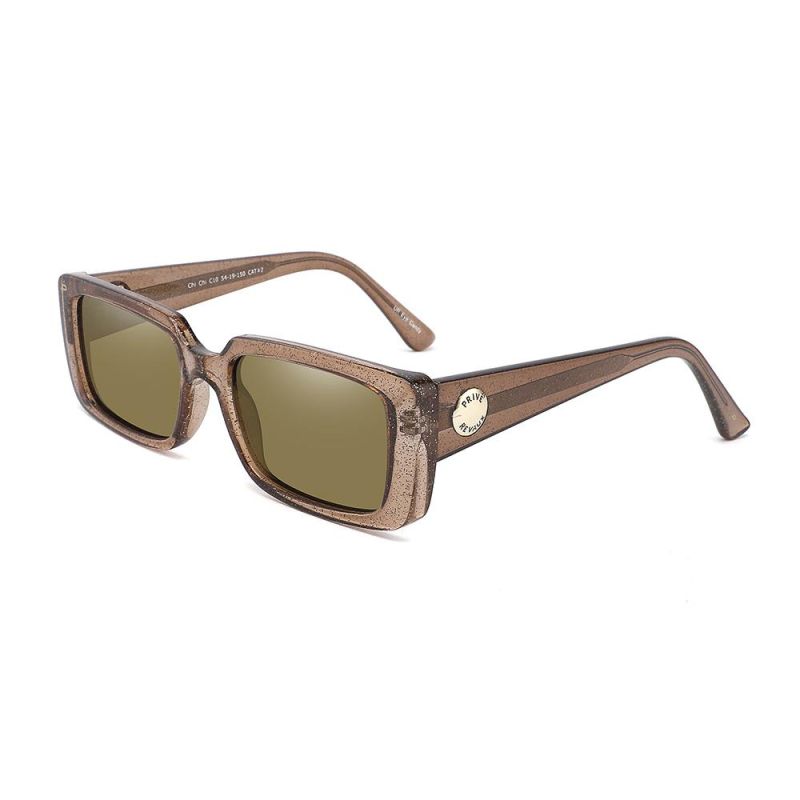 High Quality High Class New Ladies Square Frame Sunglasses Trendy Sun Glasses