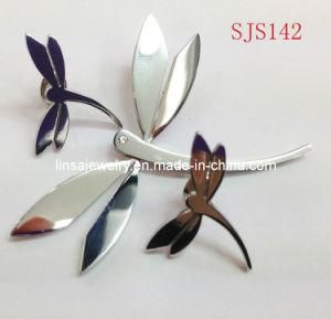 Custom Fashion Dragonfly Stainless Steel Jewelry Set (SJS142)