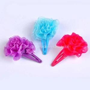 Snap Clip with Silk Flower (GD-AC049)