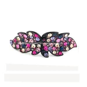 Classic Leaf Hair Pins with Rhinestone Hair Beauty for Women