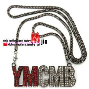ICED out YMCMB Young Money Cash Money Pendant Necklace (MP786HE)