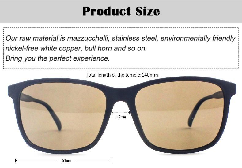 P12 Classical Design Stock Polarized Men Sunglasses